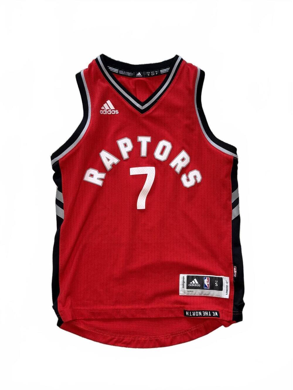 Toronto Raptors Kyle Lowry #7 Adidas NBA Jersey Red Youth S